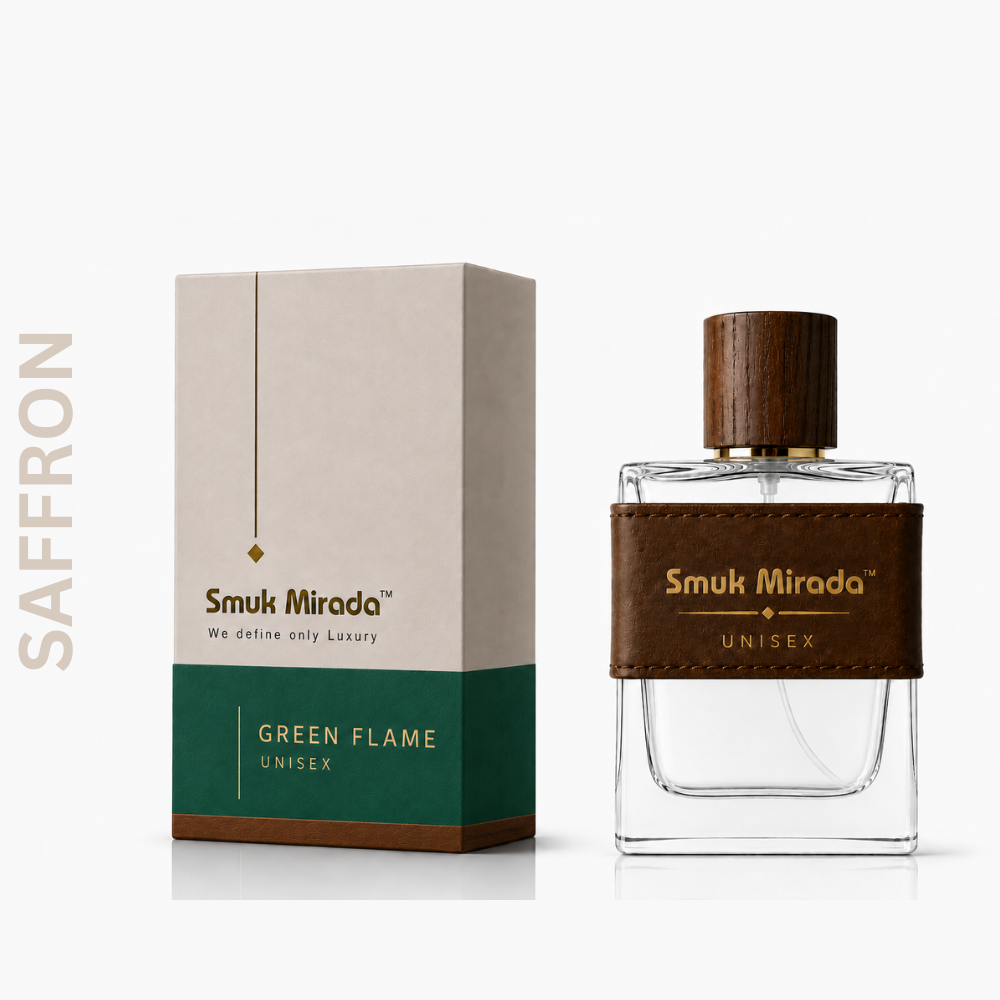 Green Flame | Saffron | Unisex | Smuk Mirada