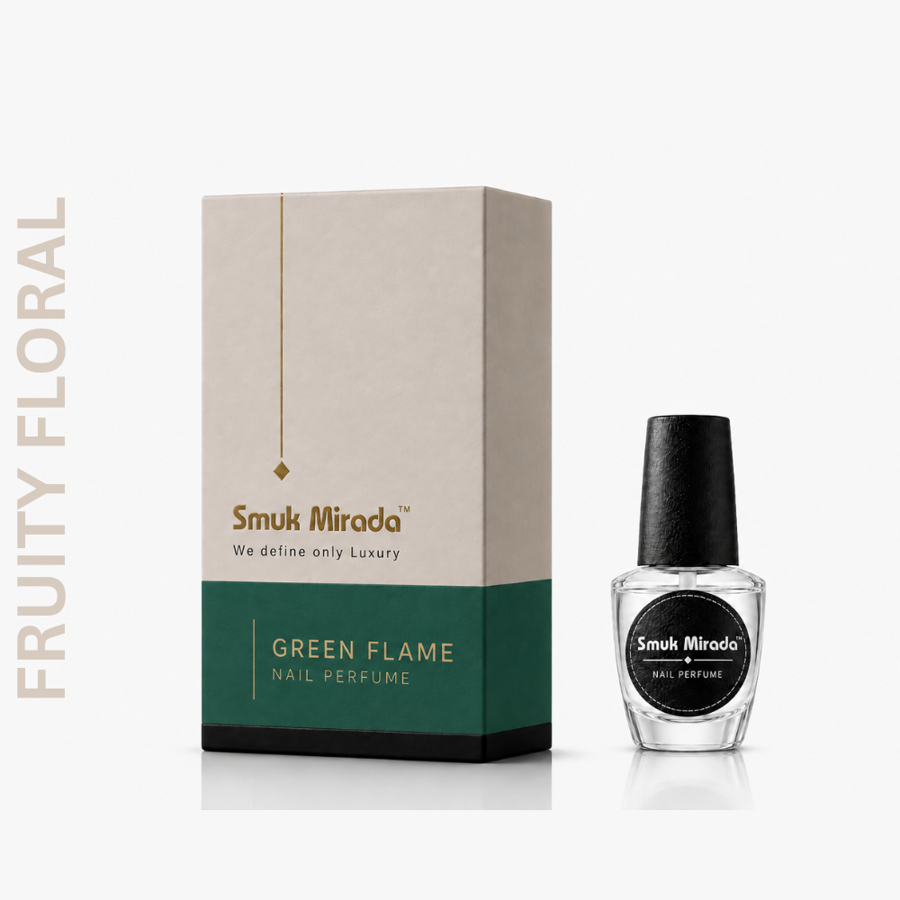 Green Flame | Fruity Floral | Nail Perfume | Smuk Mirada